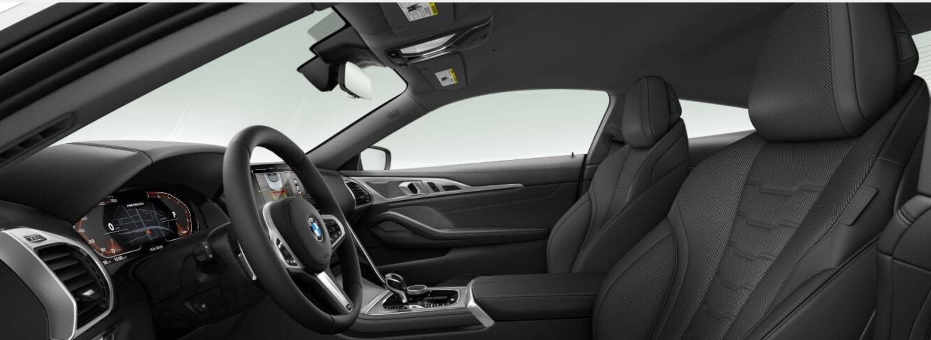 2019 BMW M850i xDrive Black Interior 2019 BMW M850i xDrive Black Interior